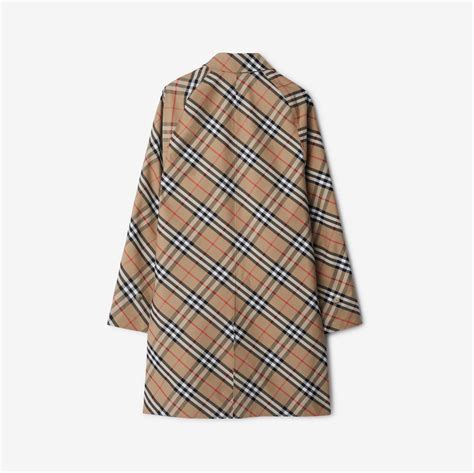 burberry horseferry check travel kit button|Long Reversible Gabardine Hastings Car Coat in Black .